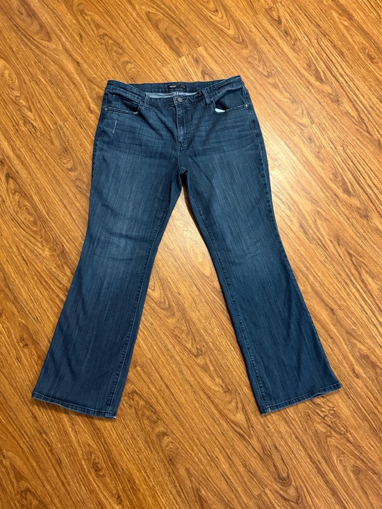 Simply Vera Vera Wang Denim - Simply Vera Vera Wang Women's Blue Medium Wash Bootcut Jeans Stretch 16W